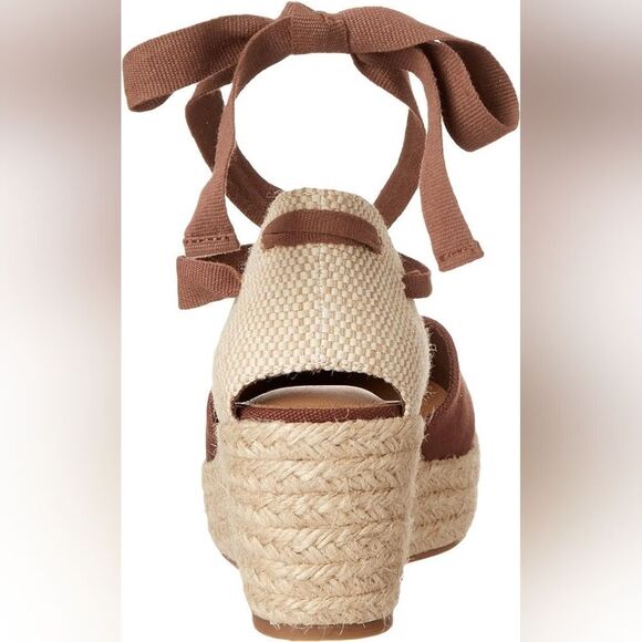 (61-3729) Amazon Essentials Women's Mid Wedge Espadrille Sz 8 - Picture 5 of 9